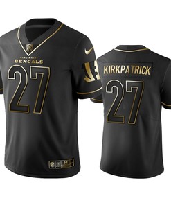 Nfl 100 Commercial Dre Kirkpatrick Cincinnati Bengals Black Golden Edition Vapor Untouchable Limited Jersey - Mens - Robokeg