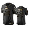 Nfl 100 Commercial Eric Fisher Kansas City Chiefs Black Golden Edition Vapor Untouchable Limited Jersey - Mens - Robokeg