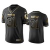 Nfl 100 Commercial Fabian Moreau Washington Redskins Black Golden Edition Vapor Untouchable Limited Jersey - Mens - Robokeg