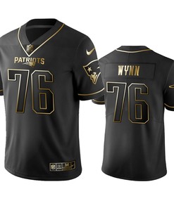 Nfl 100 Commercial Isaiah Wynn New England Patriots Black Golden Edition Vapor Untouchable Limited Jersey - Mens - Robokeg