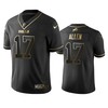 Nfl 100 Commercial Josh Allen Buffalo Bills Black Golden Edition Vapor Untouchable Limited Jersey - Mens - Robokeg