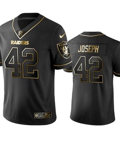 Nfl 100 Commercial Karl Joseph Oakland Raiders Black Golden Edition Vapor Untouchable Limited Jersey - Mens - Robokeg