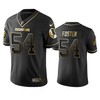 Nfl 100 Commercial Mason Foster Washington Redskins Black Golden Edition Vapor Untouchable Limited Jersey - Mens - Robokeg