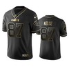 Nfl 100 Commercial Travis Kelce Kansas City Chiefs Black Golden Edition Vapor Untouchable Limited Jersey - Mens - Robokeg