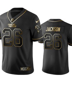 Nfl 100 Donte Jackson Carolina Panthers Black Golden Edition Vapor Untouchable Limited Jersey - Mens - Robokeg