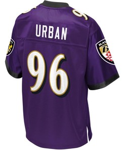 Nfl Pro Line Mens Baltimore Ravens Brent Urban Team Color Jersey - Robokeg
