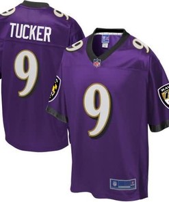 Nfl Pro Line Mens Baltimore Ravens Justin Tucker Team Color Jersey - - Robokeg