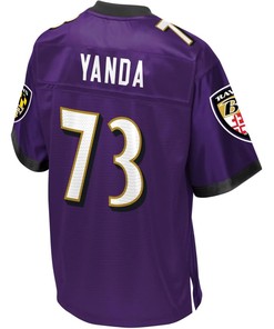 Nfl Pro Line Mens Baltimore Ravens Marshal Yanda Team Color Jersey - Robokeg