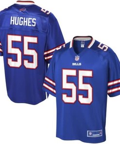 Nfl Pro Line Mens Buffalo Bills Jerry Hughes Team Color Jersey - Robokeg