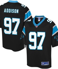 Nfl Pro Line Mens Carolina Panthers Mario Addison Team Color Jersey - Robokeg