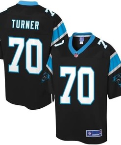Nfl Pro Line Mens Carolina Panthers Trai Turner Team Color Jersey - Robokeg