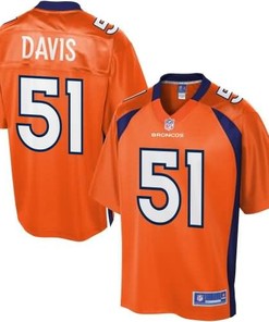 Nfl Pro Line Mens Denver Broncos Todd Davis Team Color Jersey - Robokeg
