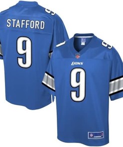 Nfl Pro Line Mens Detroit Lions Matthew Stafford Team Color Nfl Jersey - Robokeg