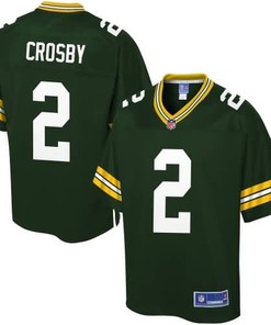 Nfl Pro Line Mens Green Bay Packers Mason Crosby Team Color Jersey - Robokeg