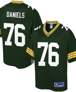 Nfl Pro Line Mens Green Bay Packers Mike Daniels Team Color Jersey - Robokeg