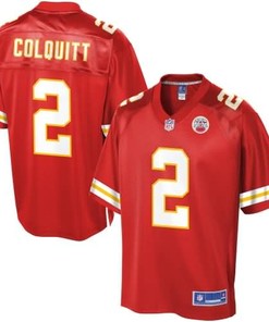 Nfl Pro Line Mens Kansas City Chiefs Dustin Colquitt Team Color Jersey - Robokeg