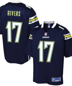 Nfl Pro Line Mens Los Angeles Chargers Philip Rivers Team Color Jersey - Robokeg