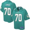 Nfl Pro Line Mens Miami Dolphins Jawuan James Team Color Jersey - Robokeg