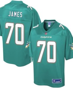 Nfl Pro Line Mens Miami Dolphins Jawuan James Team Color Jersey - Robokeg