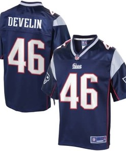 Nfl Pro Line Mens New England Patriots James Develin Team Color Jersey - Robokeg