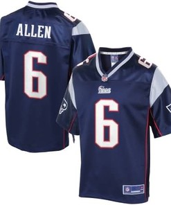 Nfl Pro Line Mens New England Patriots Ryan Allen Team Color Jersey - Robokeg