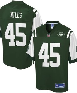 Nfl Pro Line Mens New York Jets Rontez Miles Team Color Jersey - Robokeg