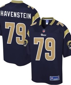 Nfl Pro Line Rob Havenstein Los Angeles Rams Team Color Jersey - Navy - Robokeg