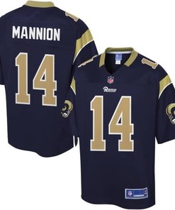 Nfl Pro Line Sean Mannion Los Angeles Rams Team Color Jersey - Navy - Robokeg