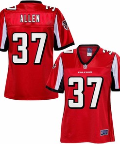 Nfl Pro Line Womens Atlanta Falcons Ricardo Allen Team Color Jersey - Robokeg