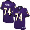 Nfl Pro Line Womens Baltimore Ravens James Hurst Team Color Jersey - Robokeg