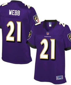 Nfl Pro Line Womens Baltimore Ravens Lardarius Webb Team Color Jersey - Robokeg