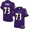 Nfl Pro Line Womens Baltimore Ravens Marshal Yanda Team Color Jersey - Robokeg