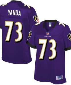 Nfl Pro Line Womens Baltimore Ravens Marshal Yanda Team Color Jersey - Robokeg