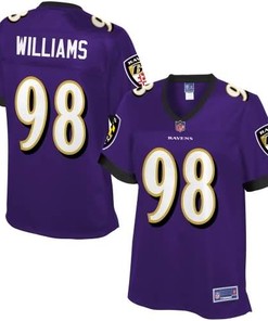 Nfl Pro Line Womens Baltimore Ravens On Williams Team Color Jersey - Robokeg
