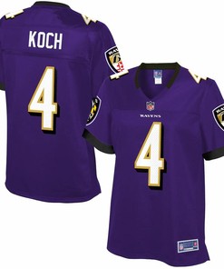 Nfl Pro Line Womens Baltimore Ravens Sam Koch Team Color Jersey - Robokeg