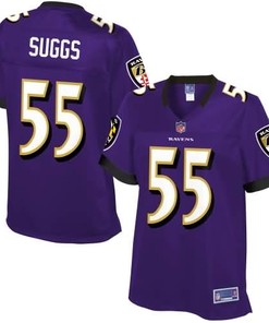 Nfl Pro Line Womens Baltimore Ravens Terrell Suggs Team Color Jersey - Robokeg