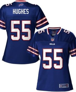 Nfl Pro Line Womens Buffalo Bills Jerry Hughes Team Color Jersey - Robokeg
