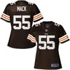 Nfl Pro Line Womens Cleveland Browns Historic Logo Alex Mack Team Color Jersey - Robokeg