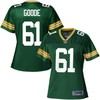 Nfl Pro Line Womens Green Bay Packers Brett Goode Team Color Jersey - Robokeg