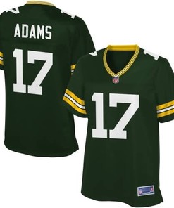 Nfl Pro Line Womens Green Bay Packers Davante Adams Team Color Jersey - Robokeg