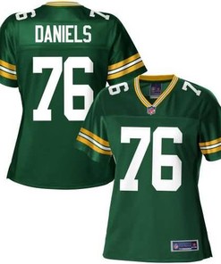 Nfl Pro Line Womens Green Bay Packers Mike Daniels Team Color Jersey - Robokeg