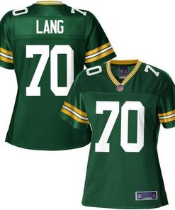 Nfl Pro Line Womens Green Bay Packers T.j. Lang Team Color Jersey - Robokeg