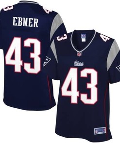 Nfl Pro Line Womens New England Patriots Nate Ebner Team Color Jersey - Robokeg