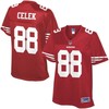 Nfl Pro Line Womens San Francisco 49ers Garrett Celek Team Color Jersey - Robokeg