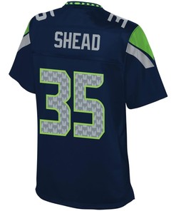 Nfl Pro Line Womens Seattle Seahawks Deshawn Shead Team Color Jersey - Robokeg
