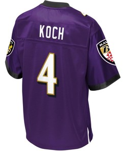 Nfl Pro Line Youth Baltimore Ravens Sam Koch Team Color Jersey - Robokeg