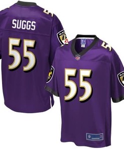 Nfl Pro Line Youth Baltimore Ravens Terrell Suggs Team Color Jersey - Robokeg