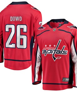 Nic Dowd Washington Capitals Fanatics Branded Home Breakaway Player Jersey - Red Nhl - Robokeg