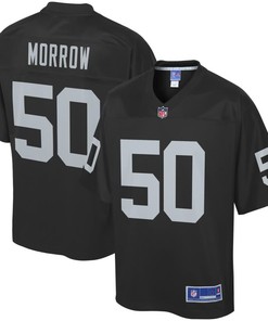Nicholas Morrow Oakland Raiders Nfl Pro Line Player Jersey - Black - Robokeg