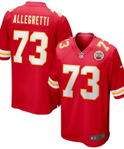 Nick Allegretti Kansas City Chiefs Game Jersey - Red Nfl - Robokeg